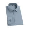 New autumn and winter striped jacquard fine-spun Australian wool shirt for men, casual, business, warm and skin-friendly men's wear Item Picture